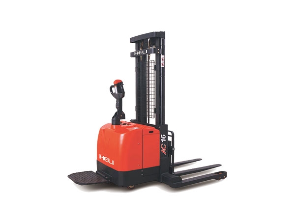 1.6噸重型門(mén)架寬腿電動(dòng)堆垛車(chē)